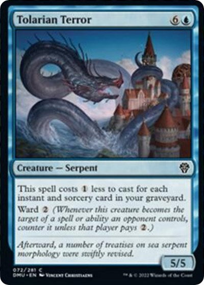 Tolarian Terror (Dominaria United) Light Play