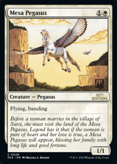 Mesa Pegasus (30th Anniversary Edition) Near Mint