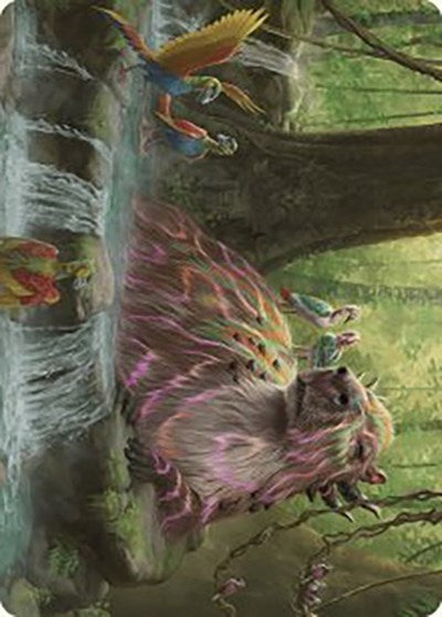 Basking Capybara Art Card|0|0|0.00