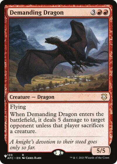 Demanding Dragon|1|0|0.00