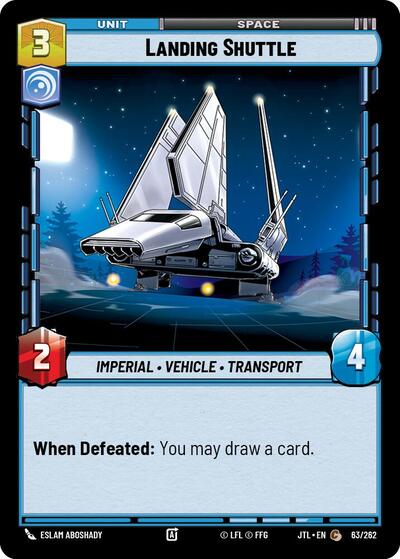 Landing Shuttle (Jump to Lightspeed) Near Mint