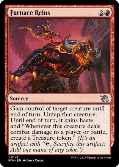 Furnace Reins (March of the Machine) Light Play Foil