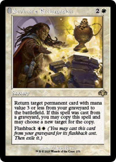 Sevinne's Reclamation (Retro Frame) (Dominaria Remastered) Near Mint
