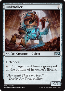 Junktroller (Ravnica Allegiance) Light Play Foil