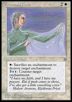 Arenson's Aura (Ice Age) Medium Play