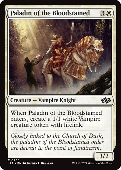 Paladin of the Bloodstained (Foundations Jumpstart) Light Play