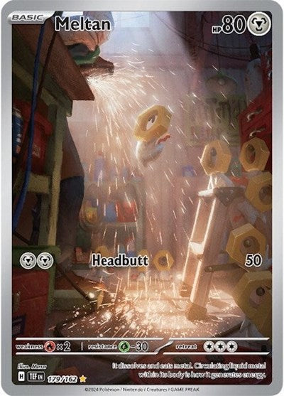 Meltan - 179 (SV05: Temporal Forces) Near Mint Holofoil
