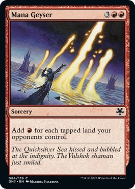 Mana Geyser (Magic Game Night: Free-For-All) Light Play