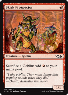 Skirk Prospector (Duel Decks Anthology: Elves vs Goblins) Near Mint