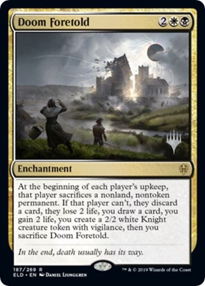Doom Foretold (Promo Pack: Throne of Eldraine) Light Play Foil