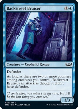 Backstreet Bruiser (Streets of New Capenna) Light Play Foil