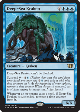 Deep-Sea Kraken (Commander 2014 Edition) Medium Play