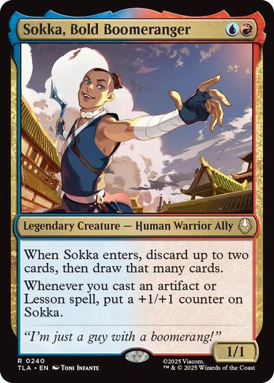 Sokka, Bold Boomeranger (Avatar: The Last Airbender) Near Mint