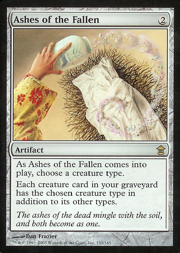Ashes of the Fallen (Saviors of Kamigawa) Damaged / Poor