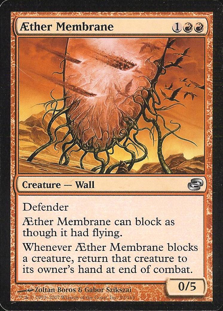 Aether Membrane (Planar Chaos) Medium Play Foil