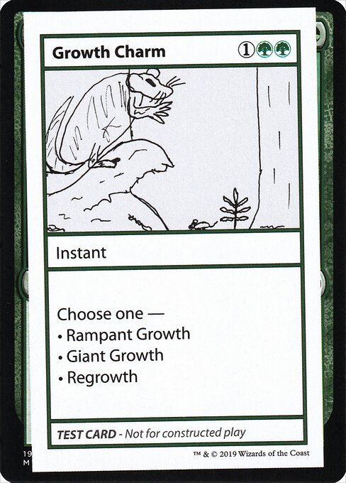 Growth Charm (No PW Symbol) (Mystery Booster Test Print 2021) Near Mint