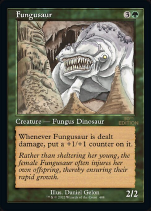 Fungusaur (Retro Frame) (30th Anniversary Edition) Near Mint