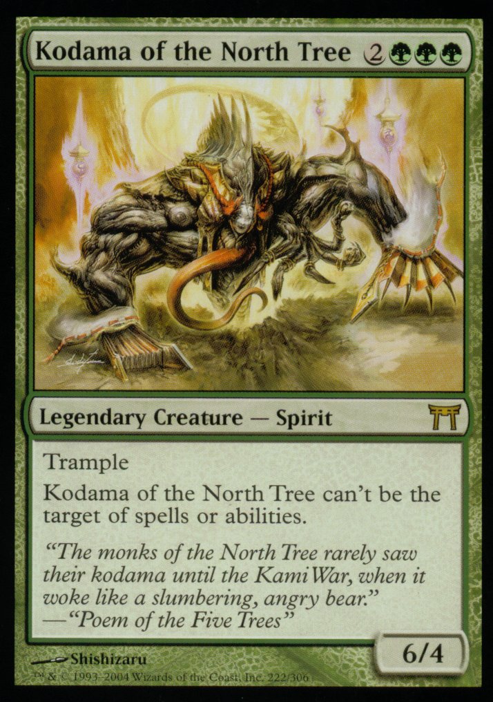 Kodama of the North Tree (Champions of Kamigawa) Light Play