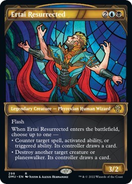 Ertai Resurrected (Showcase) (Dominaria United) Light Play Foil
