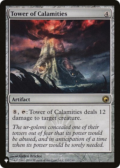 Tower of Calamities (The List) Near Mint