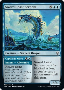 Sword Coast Serpent (Commander Legends: Battle for Baldur's Gate) Light Play