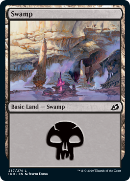 Swamp (267) (Ikoria: Lair of Behemoths) Light Play