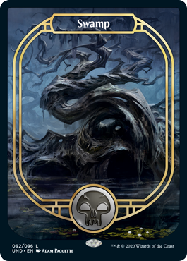 Swamp (Full Art 92) (Unsanctioned) Near Mint Foil