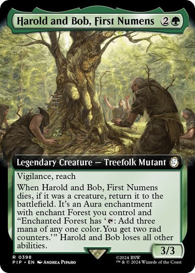 Harold and Bob, First Numens (Extended Art) (Universes Beyond: Fallout) Medium Play