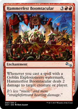 Hammerfest Boomtacular (Unstable) Near Mint