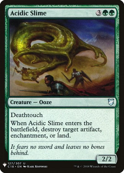 Acidic Slime (Mystery Booster) Medium Play