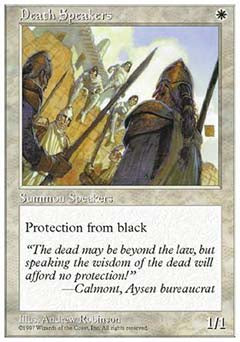 Death Speakers (5th Edition) Medium Play