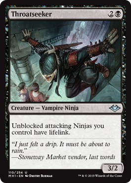 Throatseeker (Modern Horizons) Light Play Foil