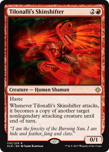 Tilonalli's Skinshifter (Ixalan) Medium Play Foil