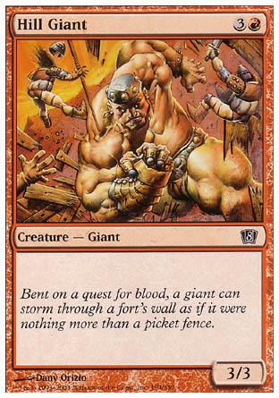 Hill Giant (8th Edition) Light Play Foil