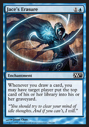 Jace's Erasure (Magic 2011 Core Set) Light Play
