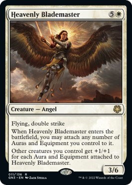 Heavenly Blademaster (Magic Game Night: Free-For-All) Near Mint