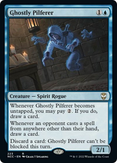 Ghostly Pilferer (Commander: Streets of New Capenna) Light Play