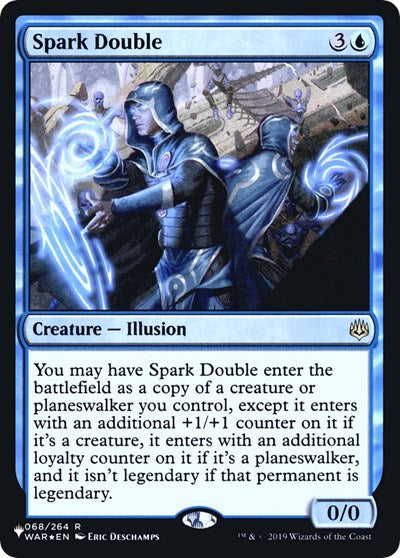 Spark Double (Secret Lair Commander: Heads I Win, Tails You Lose) Near Mint Foil