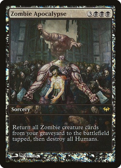 Zombie Apocalypse (Promos: Game Day and Store Championship) Light Play Foil