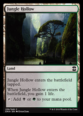 Jungle Hollow (Eternal Masters) Light Play Foil