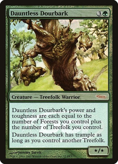 Dauntless Dourbark (Promos: WPN and Gateway) Damaged / Poor Foil