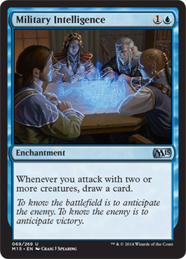 Military Intelligence (Magic 2015 Core Set) Light Play