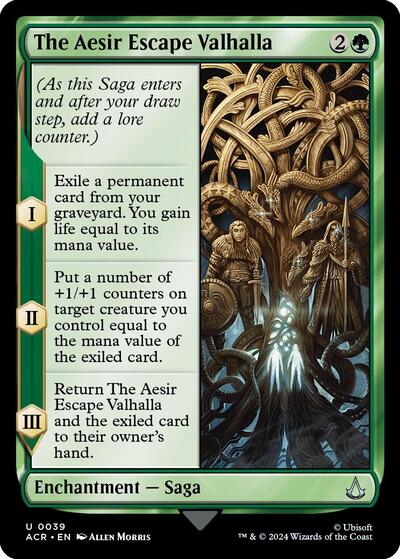 The Aesir Escape Valhalla (Universes Beyond: Assassin's Creed) Medium Play Foil