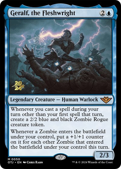 Geralf, the Fleshwright (Promos: Prerelease Cards) Light Play Foil