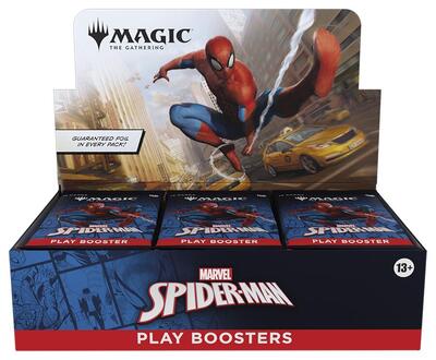 Marvel's Spider-Man Play Booster Display