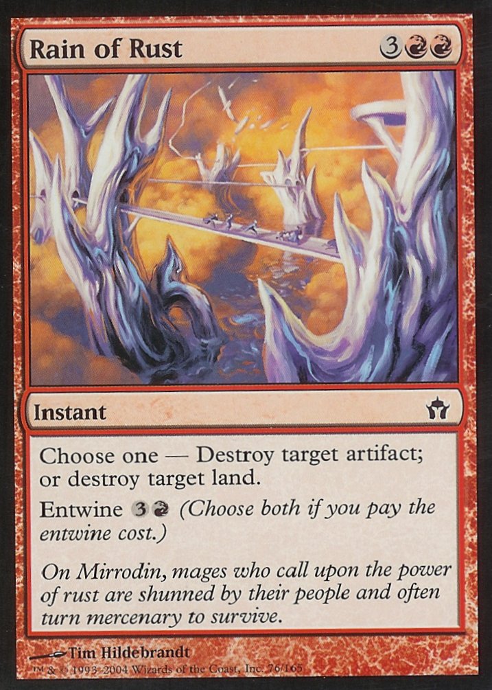 Rain of Rust (Fifth Dawn) Medium Play