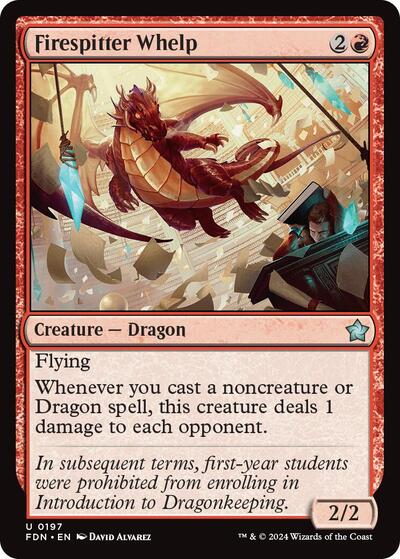 Firespitter Whelp (Foundations) Near Mint