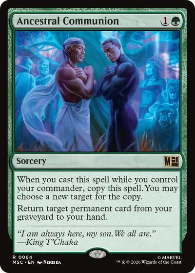 Ancestral Communion  Surge Foil|2|0|0.00