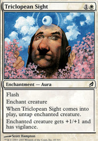 Triclopean Sight (Lorwyn) Medium Play