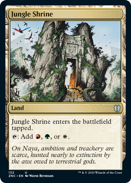 Jungle Shrine (Commander 2020 Zendikar Rising) Near Mint